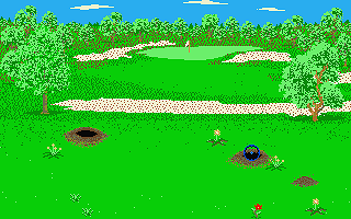 Gopher Hunt atari screenshot